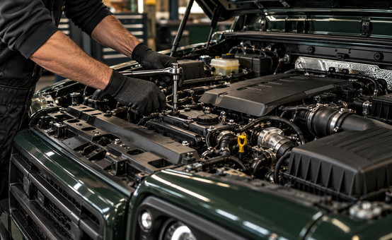 Vehicle engine mechanical repairs